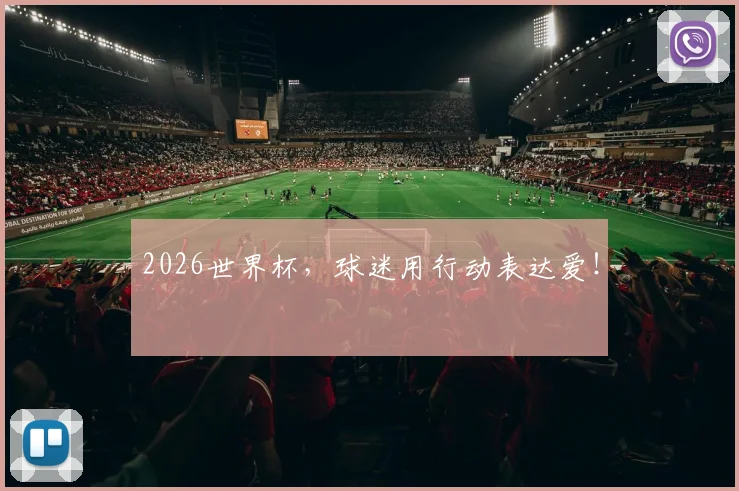 2026世界杯,球迷用行动表达爱!